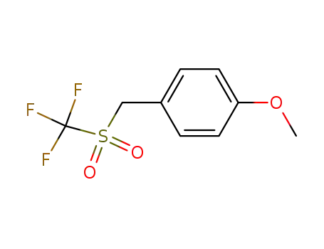 1-methoxy-4-((trifluoromethylsulfonyl)methyl)benzene