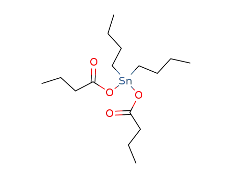 Molecular Structure of 28660-63-1 (Dibutyric acid dibutyltin(IV) salt)