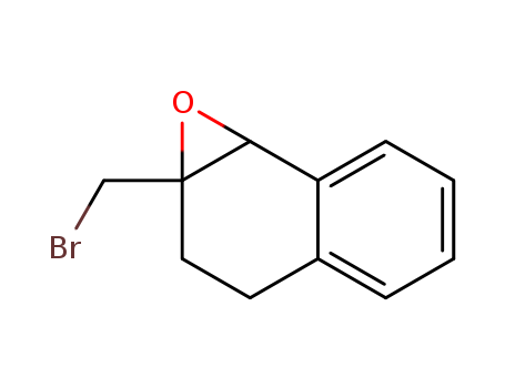 Naphth[1,2-b]oxirene, 1a-(bromomethyl)-1a,2,3,7b-tetrahydro-