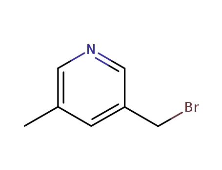 피리딘, 3-(브로모메틸)-5-메틸-(9CI)