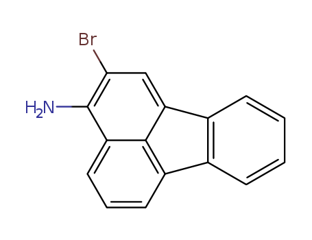 3-Fluoranthenamine,2-bromo- cas  92866-01-8