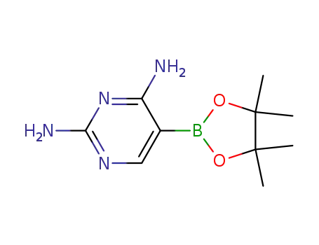 5-(4,4,5,5-tetramethyl-1,3,2-dioxaborolan-2-yl)pyrimidine-2,4-diamine