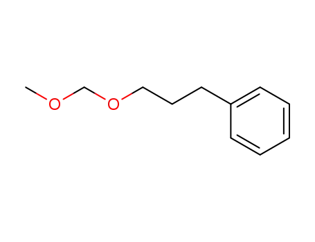 Molecular Structure of 91898-11-2 (Benzene, [3-(methoxymethoxy)propyl]-)