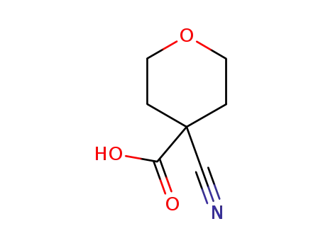 4-cyanotetrahydro-2H-pyran-4-carboxylic acid