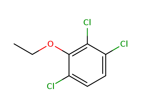 Molecular Structure of 109345-48-4 (2,3,6-trichloro-phenetole)