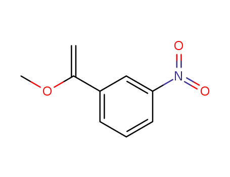 Molecular Structure of 89726-05-6 (Benzene, 1-(1-methoxyethenyl)-3-nitro-)