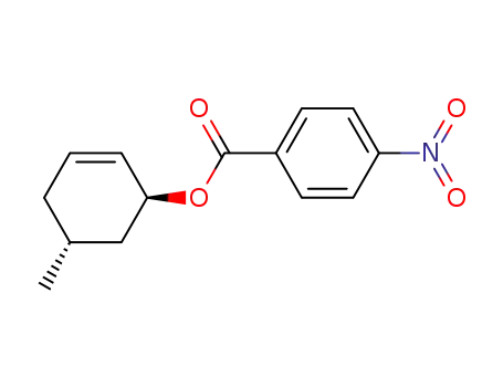 Molecular Structure of 52393-62-1 (trans-5-methyl-2-cyclohexen-p-nitrobenzoate)