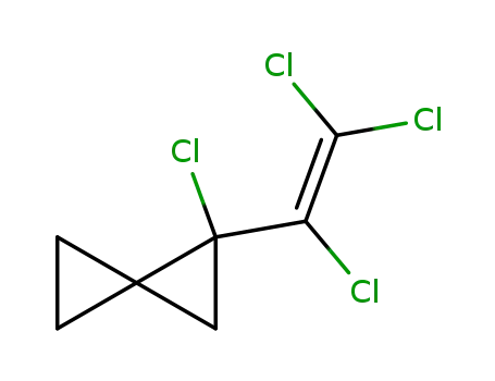 1-Chloro-1-(trichloroethenyl)spiropentane