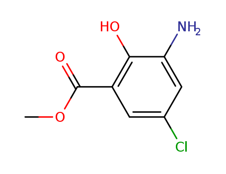 3-AMINO-5-CHLORO-2-HYDROXYBENZOIC ACID METHYL ESTER