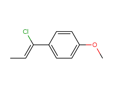 (Z)-1-chloro-1-(4-methoxyphenyl)-1-propene