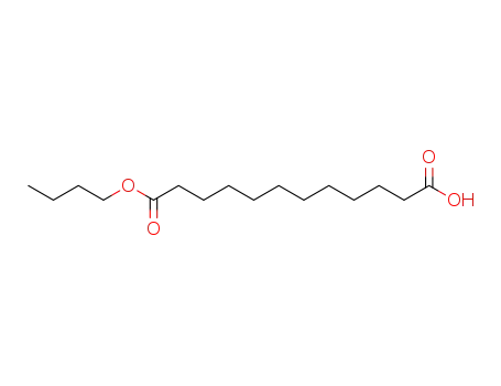 Molecular Structure of 132505-72-7 (Dodecanedioic acid monobutyl ester)