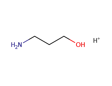 Molecular Structure of 84508-22-5 (3-hydroxypropan-1-aminium)