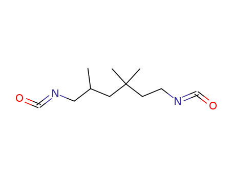 Molecular Structure of 15646-96-5 (TRIMETHYL-1,6-HEXAMETHYLENE DIISOCYANATE)