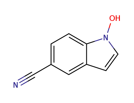 1H-Indole-5-carbonitrile,  1-hydroxy-