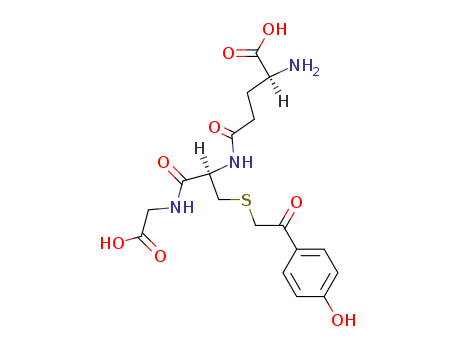 2-amino-4-[[1-(carboxymethylcarbamoyl)-2-[2-(4-hydroxyphenyl)-2-oxo-ethyl]sulfanyl-ethyl]carbamoyl]butanoic acid