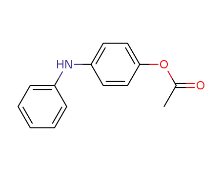 Molecular Structure of 13515-47-4 (4-(phenylamino)phenyl acetate)