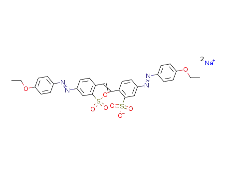 Molecular Structure of 2870-32-8 (Direct Yellow 12)