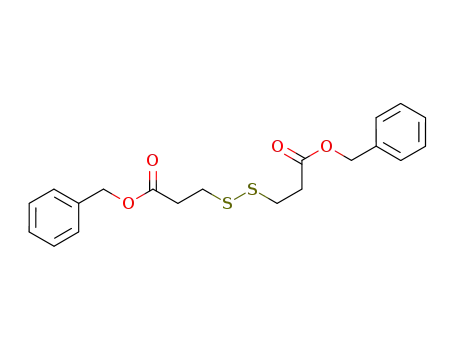 3-(2-benzyloxycarbonyl-ethyldisulfanyl)-propionic acid benzyl ester