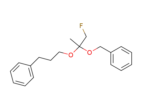 Benzene, [3-[2-fluoro-1-methyl-1-(phenylmethoxy)ethoxy]propyl]-