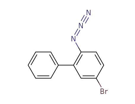 Molecular Structure of 91330-91-5 (2-azido-5-bromo-1,1'-biphenyl)