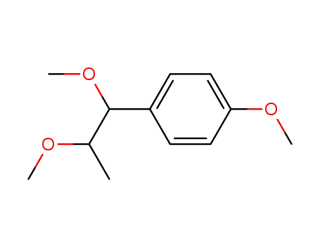 Molecular Structure of 138169-72-9 (Benzene, 1-(1,2-dimethoxypropyl)-4-methoxy-)