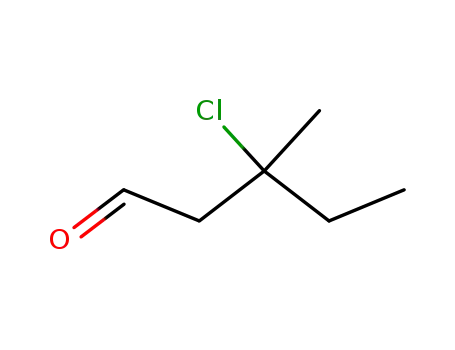 3-chloro-3-methylpentanal