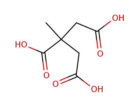 Molecular Structure of 1590-02-9 (2-METHYLPROPANE TRICARBOXYLIC ACID)