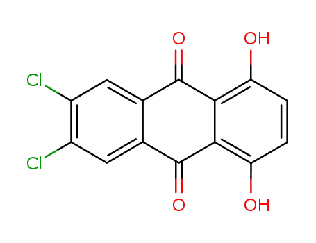 6,7-Dichloro-1,4-dihydroxyanthraquinone