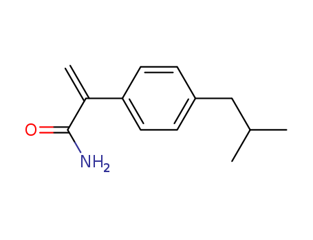 Benzeneacetamide, a-methylene-4-(2-methylpropyl)-