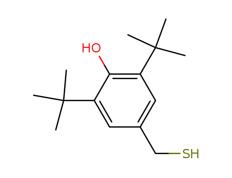 Phenol,2,6-bis(1,1-dimethylethyl)-4-(mercaptomethyl)-