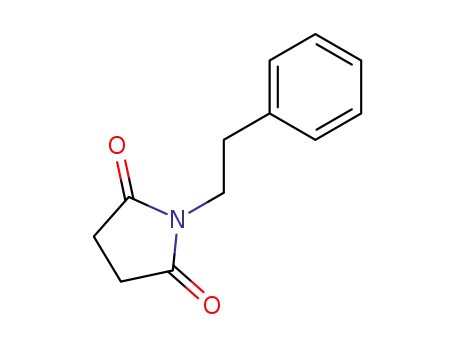 Molecular Structure of 1016-50-8 (1-(2-phenylethyl)pyrrolidine-2,5-dione)