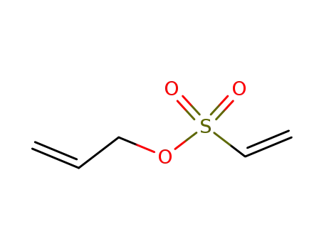 Molecular Structure of 7459-72-5 (Ethenesulfonic acid, 2-propenyl ester)
