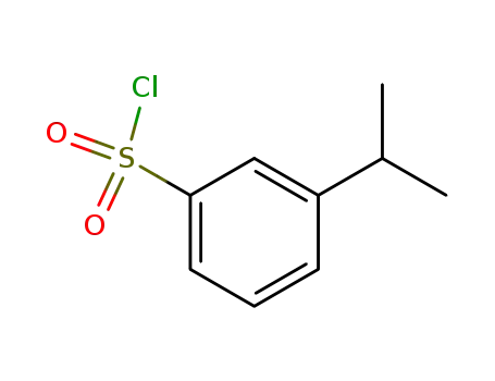Molecular Structure of 71530-58-0 (3-Isopropyl benzene sulfonyl chloride)