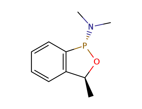 2,1-Benzoxaphosphol-1(3H)-amine, N,N,3-trimethyl-, cis-