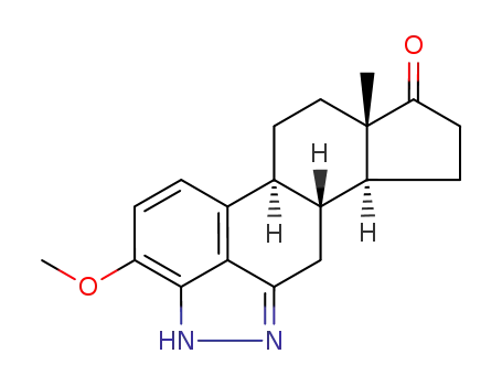 Molecular Structure of 13945-93-2 (4,6-Diazaethenoestrone 3-Methyl Ether)