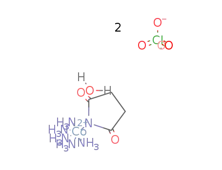 succinimido-N-pentaamminecobalt(III) perchlorate salt