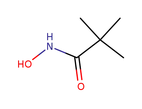 Molecular Structure of 29740-67-8 (N-hydroxy-2,2-dimethylpropanamide)