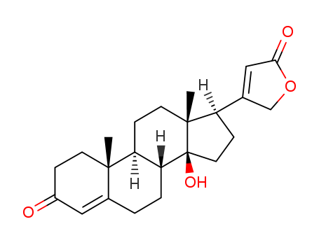 3-[(10R,13R,14S)-14-hydroxy-10,13-dimethyl-3-oxo-2,6,7,8,9,11,12,15,16,17-decahydro-1H-cyclopenta[a]phenanthren-17-yl]-2H-furan-5-one