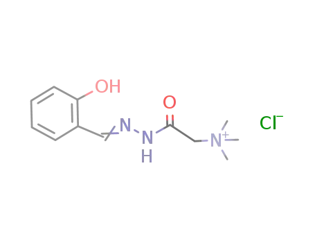 N,N,N-trimethyl-2-oxo-2-{2-[(E)-(6-oxocyclohexa-2,4-dien-1-ylidene)methyl]hydrazino}ethanaminium