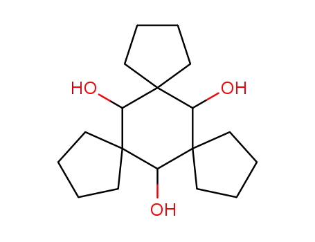 Molecular Structure of 4844-47-7 (Trispiro<4.1,4.1,4.1>octadecan-6,12,18-triol)