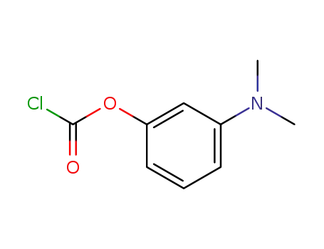 Molecular Structure of 52177-71-6 (3-(dimethylamino)phenyl carbonochloridate)