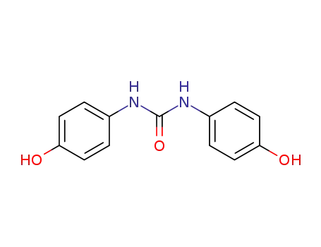 Molecular Structure of 2298-28-4 (1,3-bis(4-hydroxyphenyl)urea)