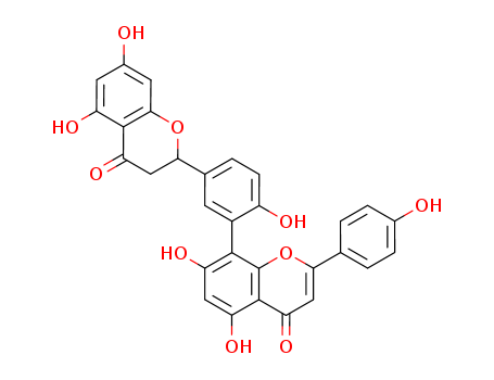 2,3-Dihydroamentoflavone(34340-51-7)