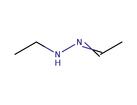 Molecular Structure of 20487-02-9 (Acetaldehyde, ethylhydrazone)