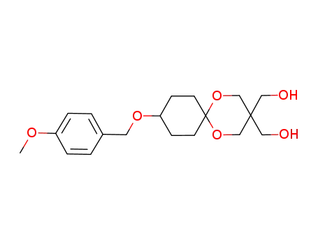 {3-(hydroxymethyl)-9-[(4-methoxybenzyl)oxy]-1,5-dioxaspiro[5,5]undec-3-yl}methanol