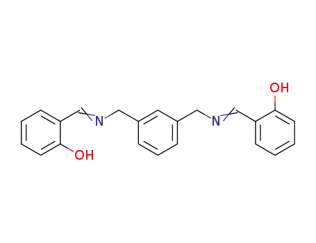 Molecular Structure of 51540-97-7 (2,2'-(1,3-phenylenebis(methylene))bis(azan-1-yl-1-ylidene)bis(methan-1-yl-1-ylidene)diphenol)