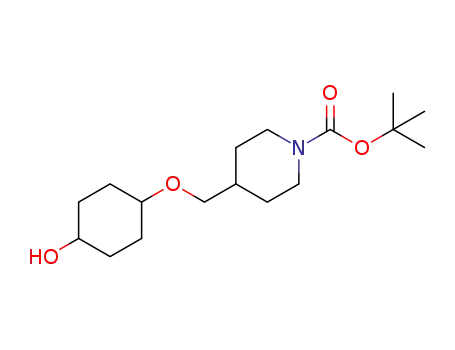 tert-butyl 4-((4-hydroxycyclohexyloxy)methyl)piperidine-1-carboxylate