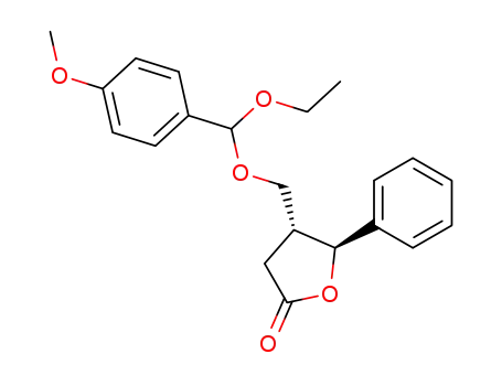 2(3H)-Furanone,
4-[[ethoxy(4-methoxyphenyl)methoxy]methyl]dihydro-5-phenyl-