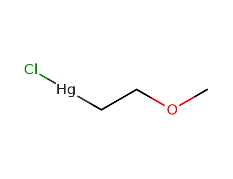 Molecular Structure of 123-88-6 (METHOXYETHYL-MERCURY-CHLORIDE)