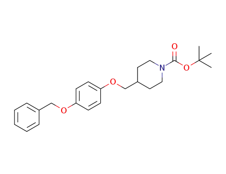 tert-butyl 4-((4-(benzyloxy)phenoxy)methyl)piperidine-1-carboxylate